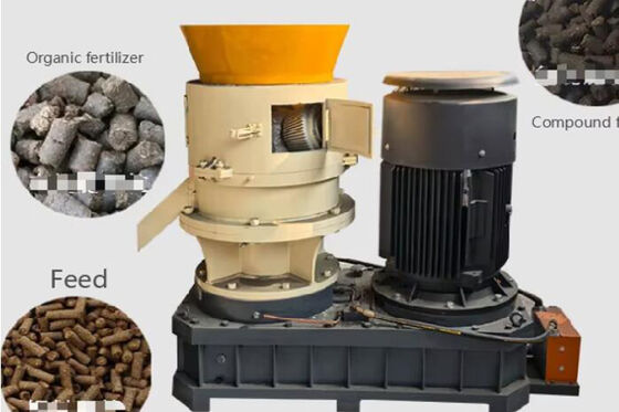 22kW Hydraulic Briquette Press 250-350kg/h for Rice Husks