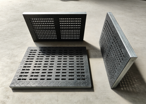 Heavy Duty Mining Rubber Screen Panel for Aggregate Screening