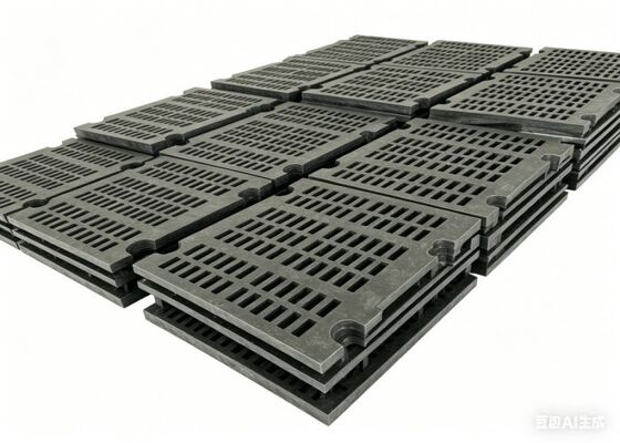 Replaceable Modular Rubber Screen Panel for Quarry Screening