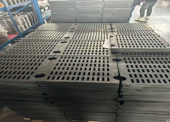 Replaceable Modular Rubber Screen Panel for Quarry Screening