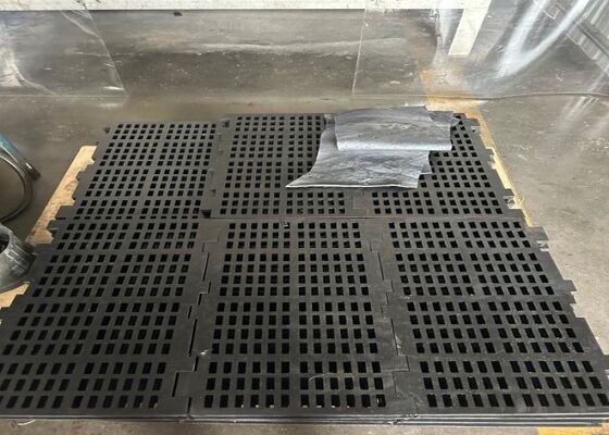 Replaceable Modular Rubber Screen Panel for Quarry Screening
