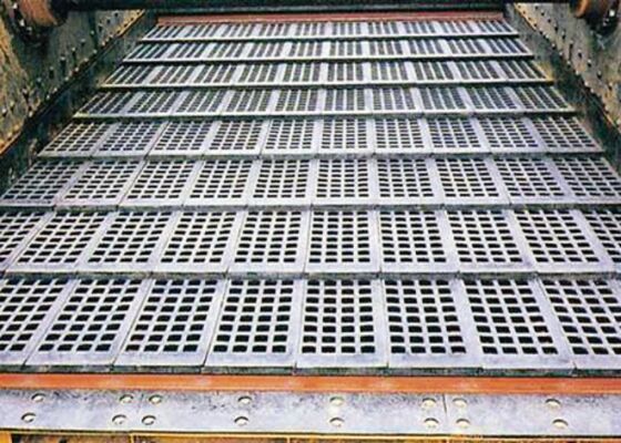 Replaceable Rubber Screen Media for Vibrating Screening Equipment