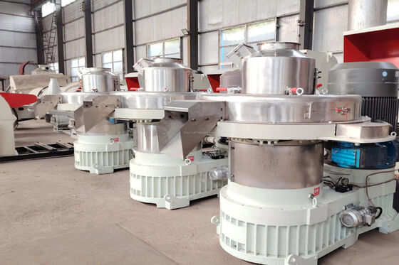 Low Energy Biomass Briquette Machine 22 kWh per Ton