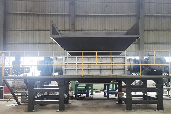 60kW Total Power Shredder for MSW Reduction
