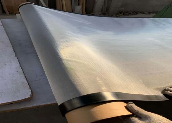 Rotex Compatible Screen 304 Stainless Steel Black PU-Strip Chemical Resistant