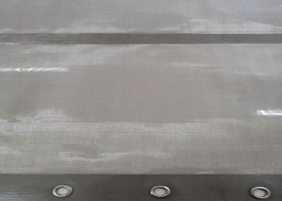 HUATAO 316L Stainless Steel Grommet Screen Folded Edge >80°C High-Temp Resistant