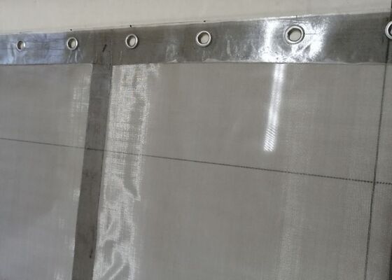 HUATAO Transparent PU Grommet Screen 304L Stainless Steel EU 1935/2004 Compliant