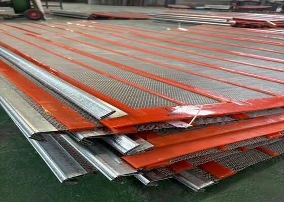 Self Cleaning Screen Mesh for Mining and Quarry Applications