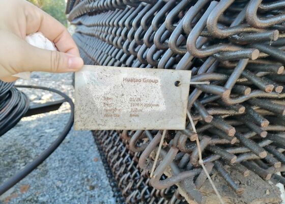 Heavy Duty High Manganese Steel Crimped Wire Screen Mesh for Aggregate Processing