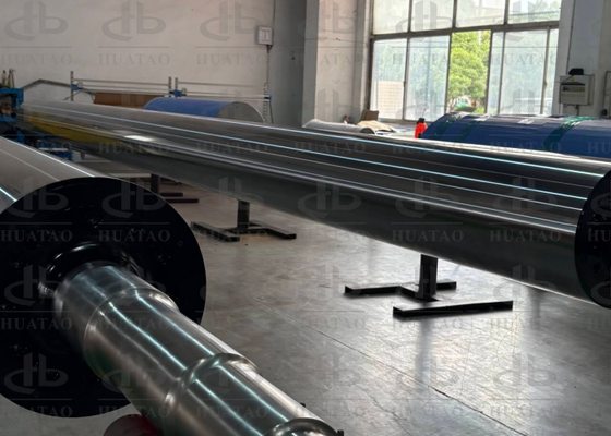 Q345B Flow System Long Life Time Cooling Roller For Bopp Bopet Film Balance G2.5