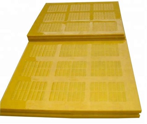 305mmx305mm Polyurethane Screen Mat with 0.125mm Aperture for Sand Dewatering and Modular Panel Design