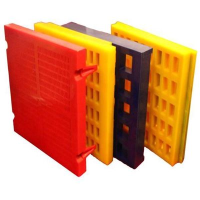 Dewatering Screen Mat Modular PU Panel with Polyurethane Material 305mmx305mm Dimension and 0.125mm Aperture