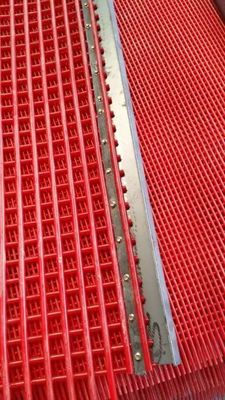 Polyurethane Coated Vibrating Screen Mesh with Steel Core for Self Cleaning in Mining and Quarry