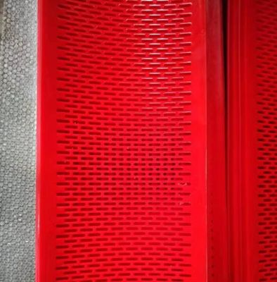 High Abrasion Resistance Clamping Polyurethane Flip Flow Screen with Customizable Aperture for Coal Screening