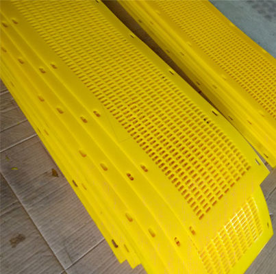 Abrasion Resistant Polyurethane Flip Flow Screen Panel with Long Lifetime and Customizable Aperture