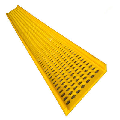 Highly Resilient Polyurethane Flip Flow Screen with Customizable Aperture for Coal Screening and Bolting Clamping Systems