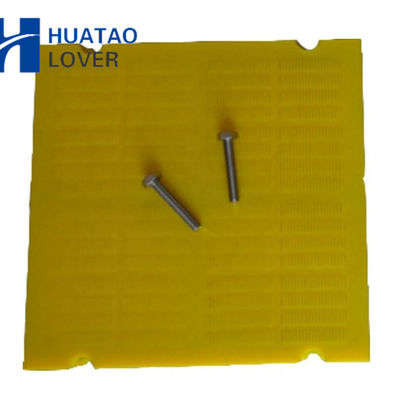Fine Sand Modular Dewatering PU Screen Panel with Steel Frame and Polyurethane Surface for Mining and Quarry