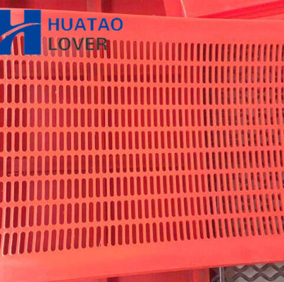 Abrasion Resistant Polyurethane Flip Flow Screen with Highly Resilient Material and Customizable Aperture