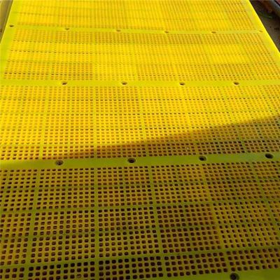 Wear-Resistant Polyurethane Screen Panels with Self-Cleaning Apertures and High Tensile Strength Steel Frame