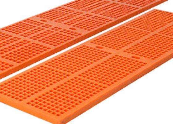 Rectangular Hole Polyurethane Screen Mesh for Dewatering with Long Service Life and High Sieving Efficiency