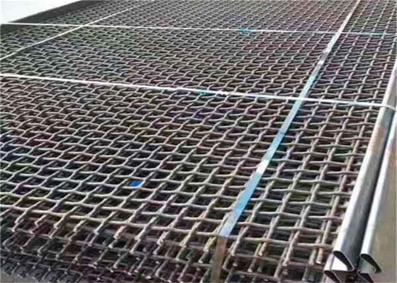 65Mn High Carbon Steel Vibrating Screen Mesh with HB180-230 Hardness and ±3% Aperture Tolerance for Mining