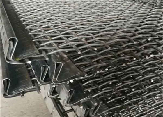 65Mn High Carbon Steel Vibrating Screen Mesh with HB180-230 Hardness and ±3% Aperture Tolerance for Mining