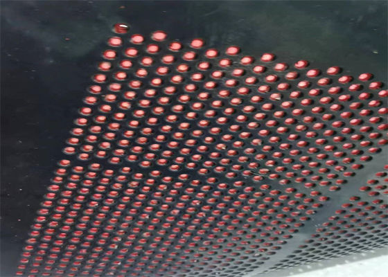 5mm Μέγεθος διαφάνειας Στρογγυλής τρύπας Εικονική οθόνη αυτοκαθαρισμού από καουτσούκ με εγκατάσταση γάντζου και προσαρμόσιμο μήκος για χρήση