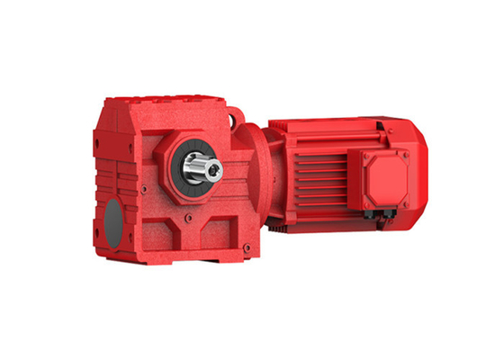 Σειρά S Helical Worm Gearmotor Inline δεξιά γωνία σκληρή επιφάνεια δοντιού παράλληλο άξονα μείωση ταχύτητας μειωτήρα