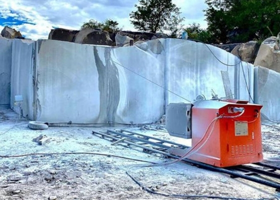 Χαμηλά απόβλητα μαρμάρου ειδικό διαμαντένιο σύρμα πριόνι για μαλακό / μεσαίο μαρμάρι
