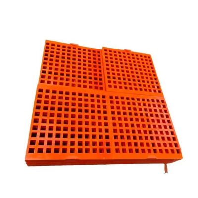 40mm Polyurethane Screen Mat με διάμετρο καλωδίου 1,5mm για υψηλή αντοχή στην φθορά στα ορυχεία