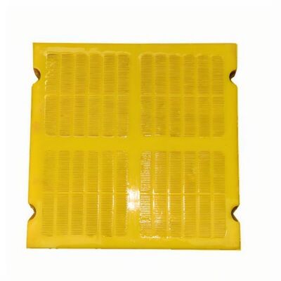 30 mm παχιά Polyurethane Screen Mat με υψηλή αντοχή στην φθορά και αυτοκαθαριστικά ανοίγματα για το ορυχείο Bauxite Screening