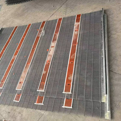 Πλέκτης οθόνης αυτοκαθαρισμού για μαύρα ορυχεία σε δονητική οθόνη