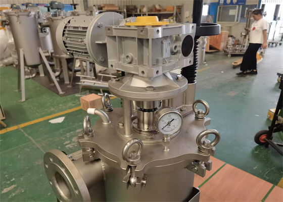 Εσωτερική συσκευή καθαρισμού αυτοκαθαρισμού φίλτρου για φιλτράρισμα υγρού αυγών