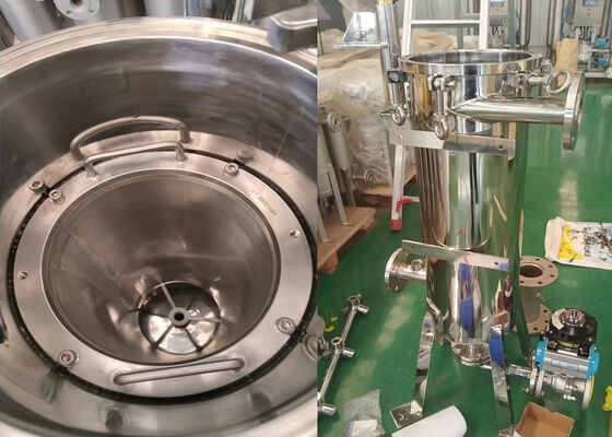 Περίβλημα φίλτρου αυτοκαθαριζόμενο εσωτερικού στυπιοθλίπτη αντιεκρηκτικό για χημικά διαλύματα