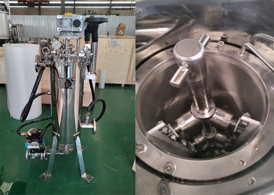 Υψηλής αποδοτικότητας ιξώδες φίλτρο μελιού με σύστημα αυτοκαθαρισμού