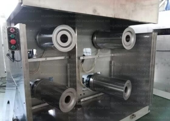 Εξαιρετική αντίσταση στη θερμότητα Φινίρισμα καθρέφτη Επαγωγή κύλινδρος θέρμανσης Godet Roller Κεραμική επίστρωση