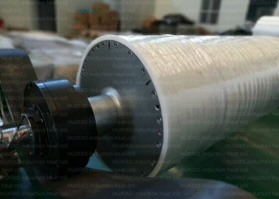 Σκληρό χρωμικό επίχρισμα Teflok Spray Ceramic ή Tungsten Carbide Ηλεκτρομαγνητική επαγωγή θέρμανσης κυλίνδρων κράμα χάλυβα και χάλυβα