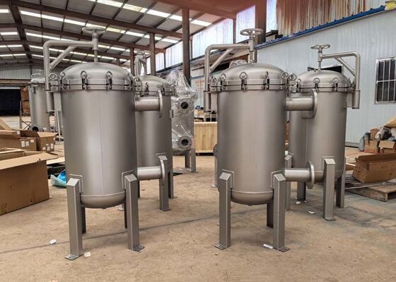 25 Micron φίλτρα τσάντας 304/316L από ανοξείδωτο ατσάλι φίλτρο πολλαπλών σακουλών