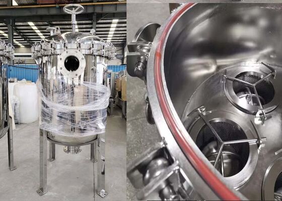Industry Polishing Treatment Φίλτρο πολλαπλών σακουλών για επεξεργασία νερού