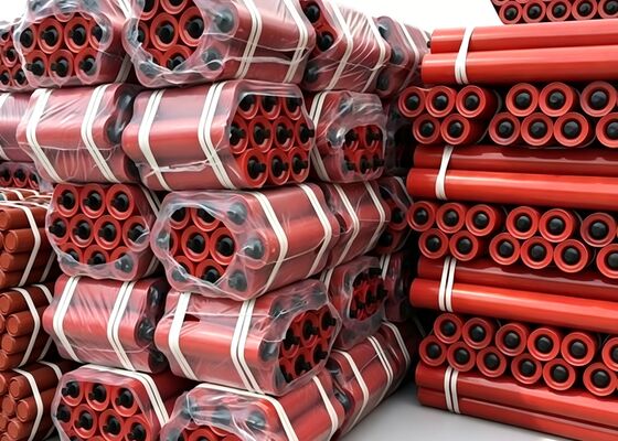 Ελαφρύς μεταφορικός κύλινδρος HDPE σωλήνας ανθεκτικός στη σκόνη εξοπλισμός μεταφοράς εξόρυξης