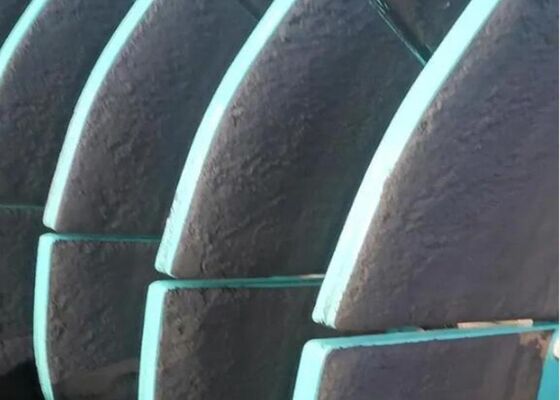 Μικροπορώδες κεραμικό φίλτρο λευκό υλικό κορούνδου υψηλής ακρίβειας στερεό υγρό χρήση