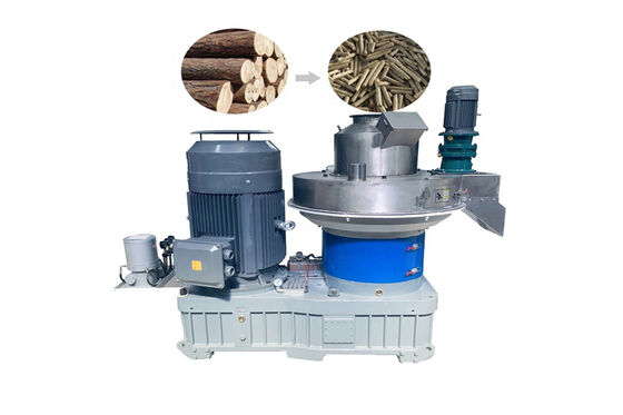 22kW υδραυλικό πρέσο μπρικέτας 250-350kg/ώρα για φλοιές ρυζιού