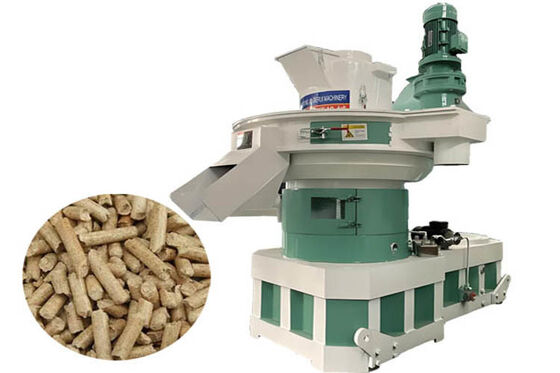 Πρέσα μπρικέτας βιομάζας 250-350kg/h για αλεσμένα καφέ