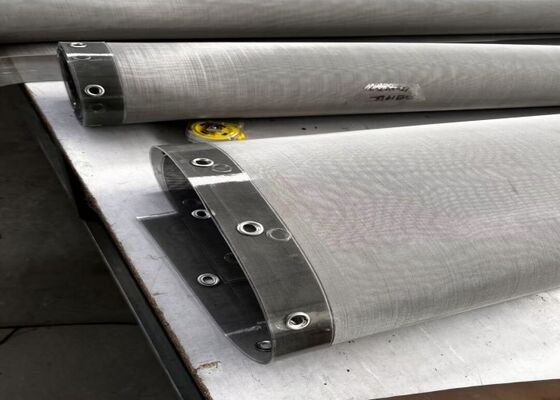 Εναλλακτική οθόνη Rotex 304 από ανοξείδωτο χάλυβα μαύρη PU-stripe συμβατή με τα τρόφιμα