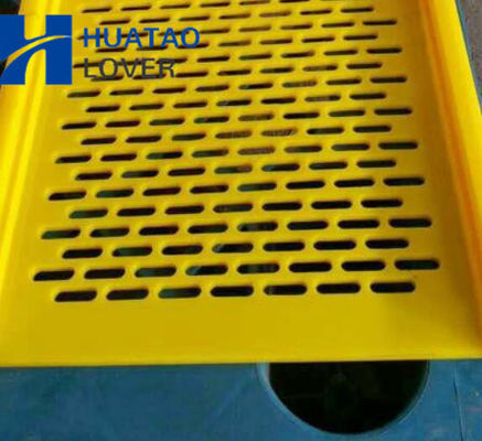 Πατάκια flip flop από πολυουρεθάνη με άνοιγμα 3x10mm για πλύσιμο άνθρακα, αρθρωτός σχεδιασμός
