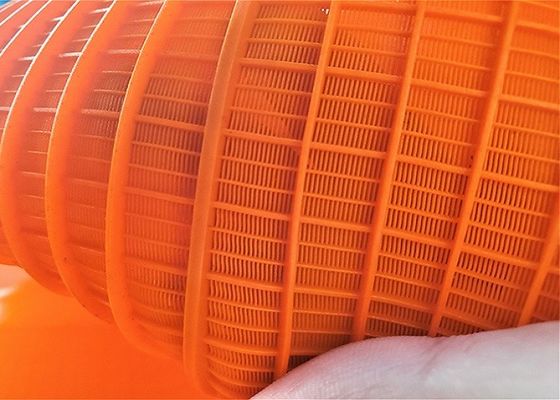 5mm πάχος Πολυουρεθάνιο διατρημένο δονητικό μαντήλι 1040x700mm Ανθεκτικό στη διάβρωση υψηλή απόδοση οθόνης