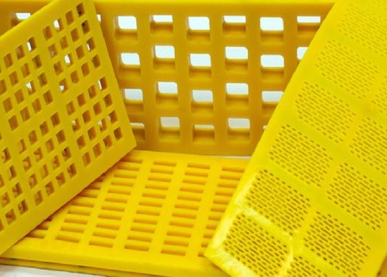 Υψηλή αντίσταση γδαρσίματος που κοσκινίζει το πλέγμα οθόνης PU για το λατομείο