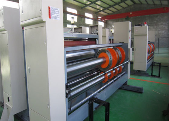 τροφή δύο αλυσίδων 1450x2600mm μηχανή Slotter εκτυπωτών χρώματος